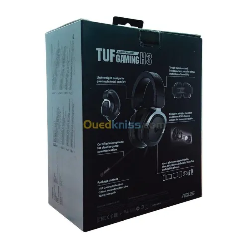 Casque ASUS TUF Gaming H3 METAL 7.1