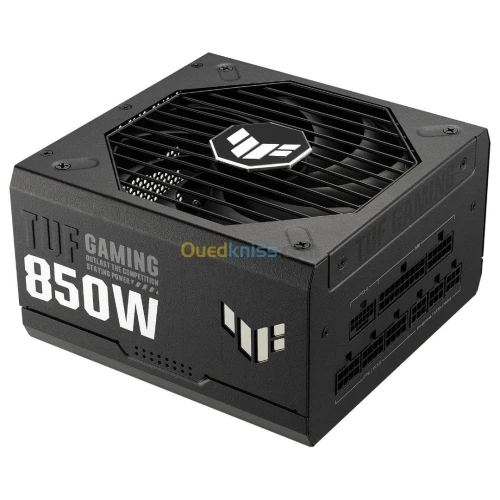 ASUS TUF Gaming 850W Gold - 80 PLUS GOLD - 100% MODULAIRE - SILENCIEUXSE - 4 BROCHES - NOIR