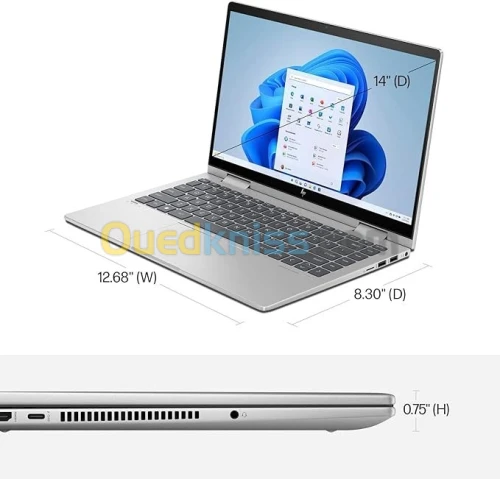 HP ENVY X360 I5-1335U - 512GB SSD - 8GB - Ecran14" Pouce - TACTILE -