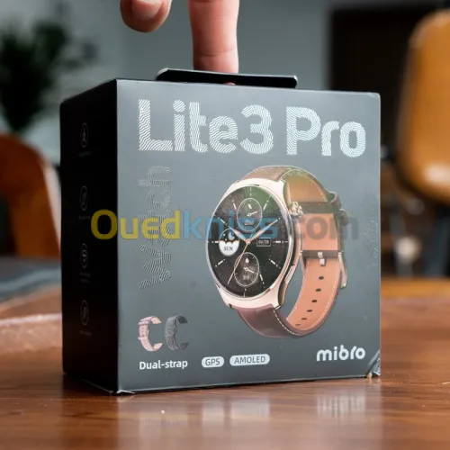 MIBRO LITE 3 PRO SMARTWACH - 1,32" AMOLED - BLUETOOTH - ZINC ALLOY 22mm - MAGNETIC CHARGING - MODE SPORT