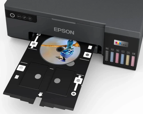 EPSON ECOTANK L8050 - IMPRIMANTE MONOFONCTION COULEUR - WIFI - USB - RÉSERVOIRS RECHARGEABLES - BLACK