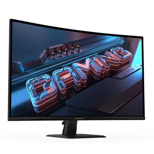 GIGABYTE GS32QC - GAMING MONITEUR - 32" CUREVED QHD 2.5K - 165Hz - 1ms - HDR - HDMI 2.0 - NOIR