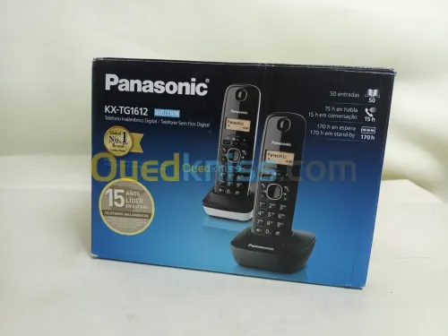 Panasonic Panasonic KX-TG1612 Téléphone Sans Fil
