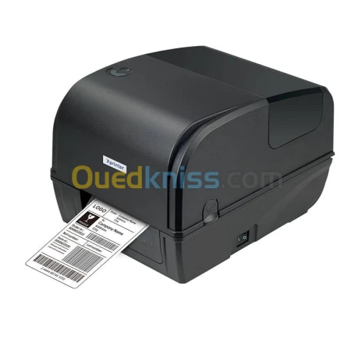 XPRINTER XP-TT426B IMPRIMANTE CODE À BAR 1D & 2D- TRANSFERT THERMIQUE DIRECT - USB - 118mm -203 DPI