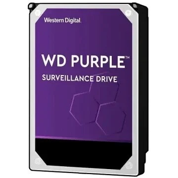 WD PURPLE 6TB SURVEILLANCE - DISQUE DURE HDD 3,5" - SATA 6GB/S - 5400 RPM - 256Mo - WD64PURZ