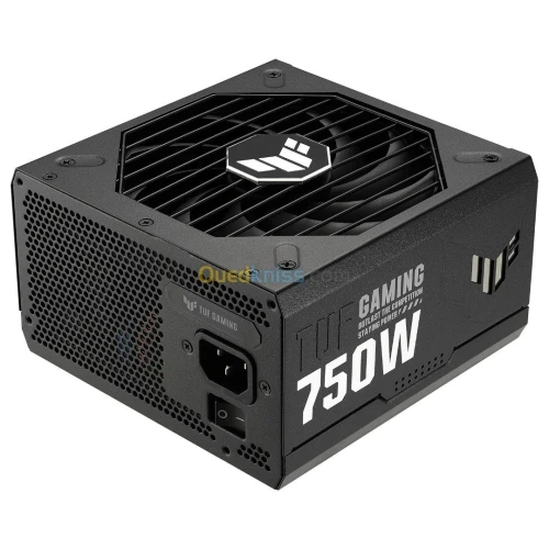 ASUS TUF Gaming 750W Gold - 80 PLUS GOLD - 100% MODULAIRE - SILENCIEUXSE - 4 BROCHES - NOIR