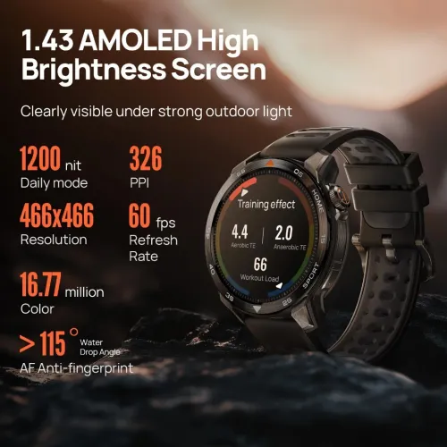 MIBRO WATCH GS PRO 2- SMARTWATCH PREMIUM - 1.4" AMOLED - BLUETOOTH - ANDROID & IOS - MODE SPORTIF