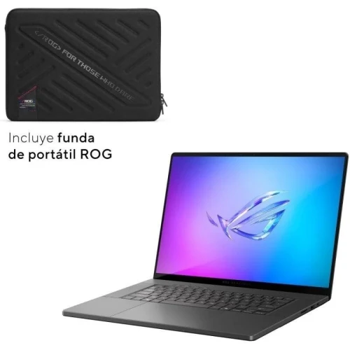 ASUS ROG ZEPHYRUS G16 OLED - INTEL CORE ULTRA 9 285H - 64GO DDR5 - 2TO SSD - 16" OLED 2.5K 240Hz - RTX 5080 16GO - rétroéclairé - ECLIPSE GREY