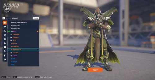 overwatch 80+ legendary skins season 1