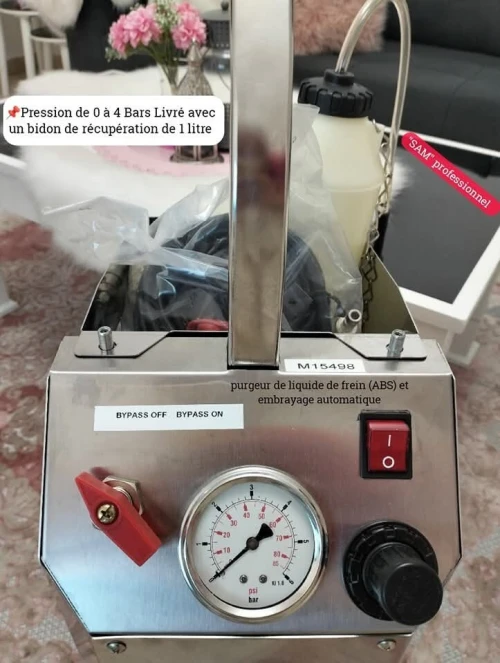 Purgeur de liquide de frein/ABS automatique 12V | Marque : SAM / Réf : FET-10 .