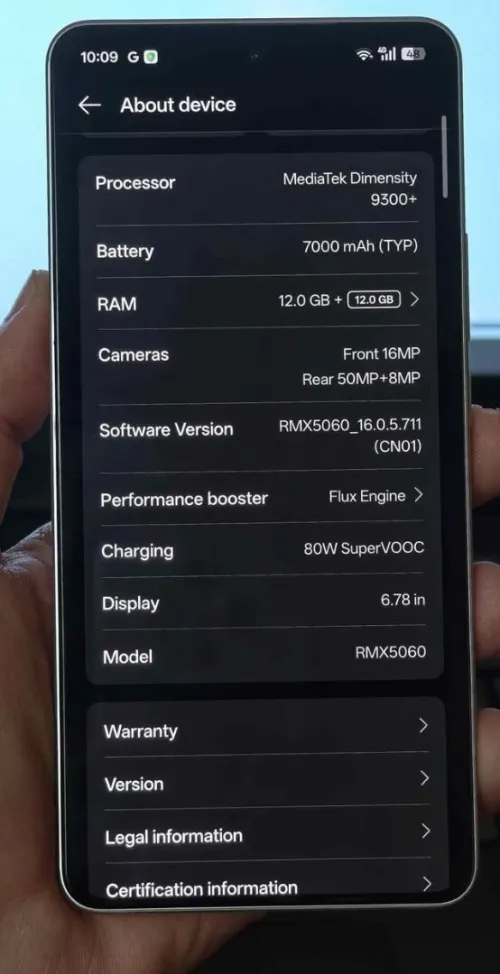 Realme neo 7 12/256