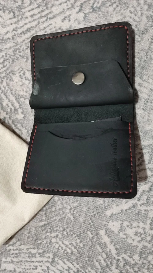 Porte-monnaie cuir Artigiano Leather / Neuf