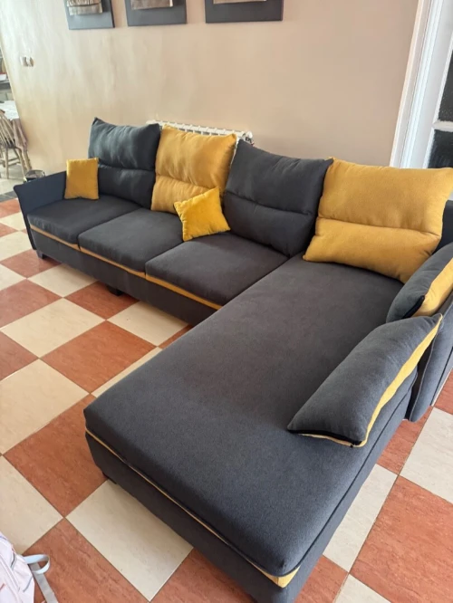 Salon fauteuil capitonnée 