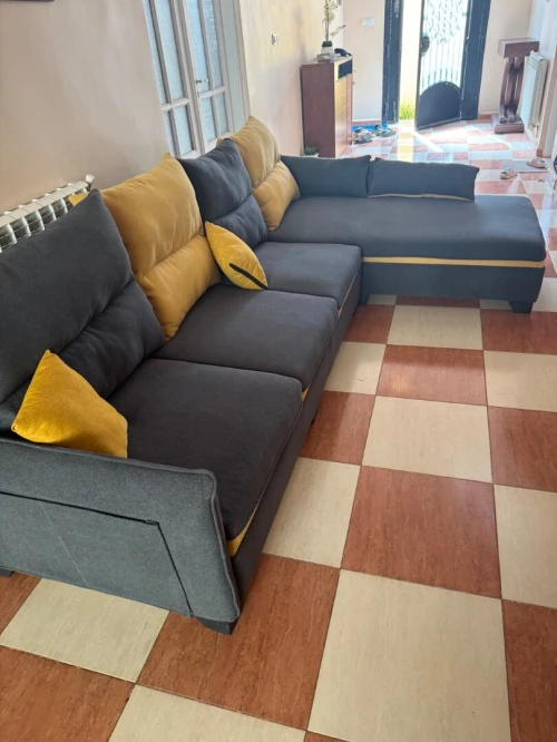 Salon fauteuil capitonnée 