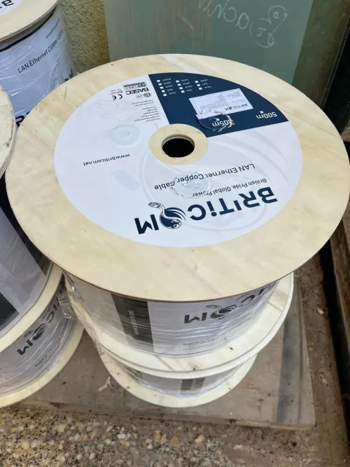 Câble réseau Cat 6a f/uTP Briticom - Haute performance