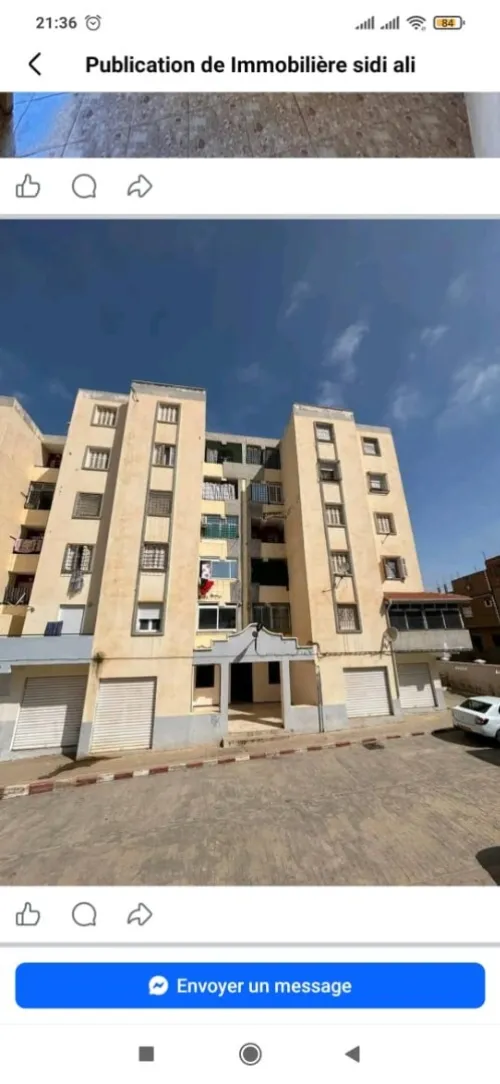 Vente Appartement F3 Mostaganem Sidi ali