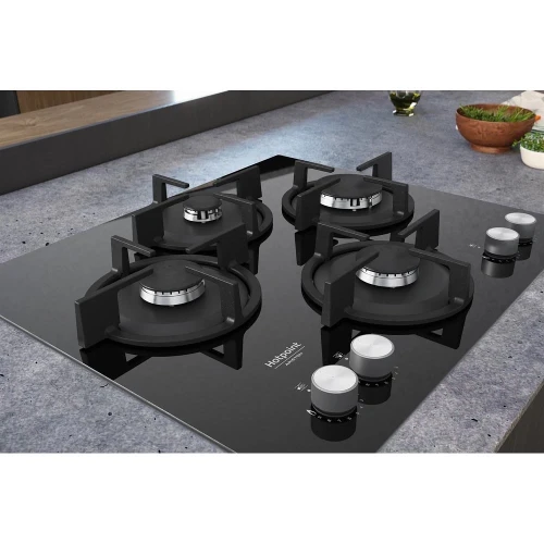 plaque de cuisson ARISTON noire HAGS 61S