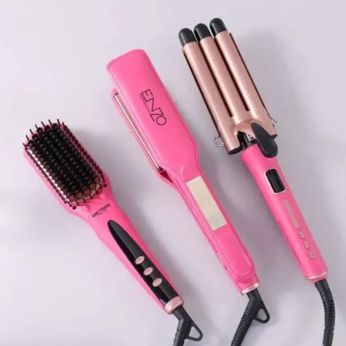 BROSSE + LISSEUR + BOUCLEUR ENZO Purple Gift Collection En-3956