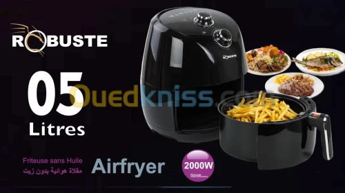 Friteuse sans huile Robuste 5 Litres AF5