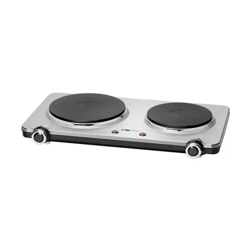 Plaque de cuisson BOMANN double 2500 W inox DKP3668
