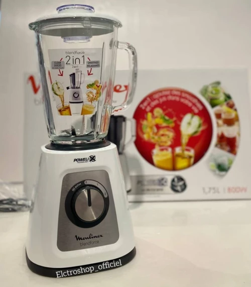 Blender + Extracteur de jus MOULINEX 2en1 LM43Q110 800 W 