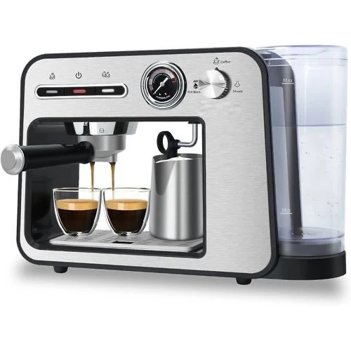 Cafétiere A Espresso Avec Porte-Filtre 1L 1450W Bergmann B2023