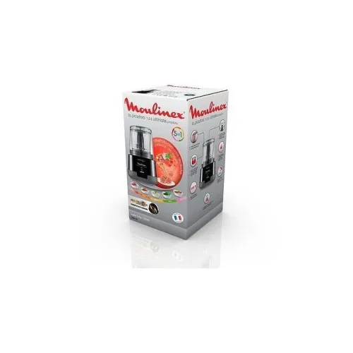 Moulinex Hachoir 5 En 1 Moulinette Ultimate Powelix Life-1000 W-Dp810810-Noir