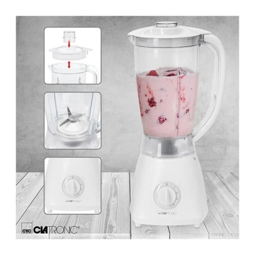 Blender Clatronic Mixeur Universel UM 3470 1,5L 500W avec 6 vitesses