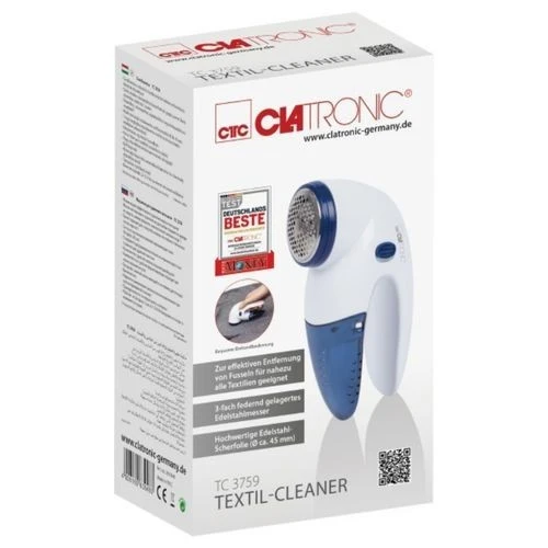  Nettoyant Pour Textiles Clatronic Lames En Acier Inoxydable Tc 3759 / Blanc
