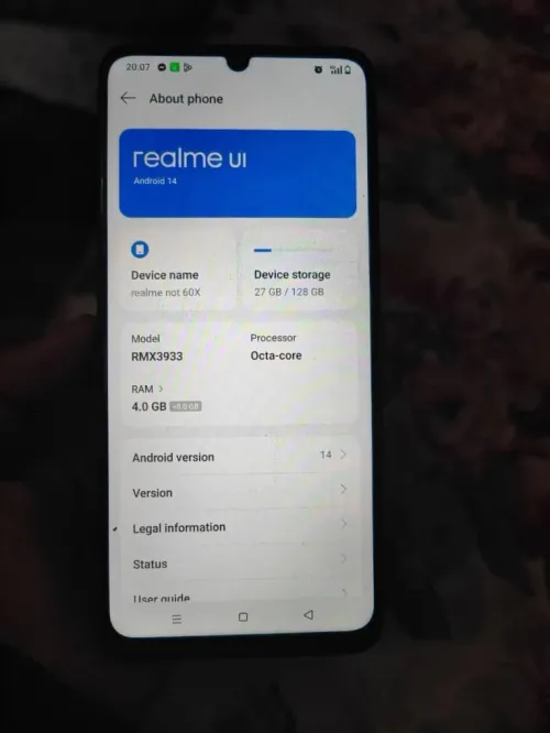 Realme Note 60x