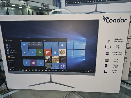 ALL-IN-ONE Condor N4000  256G SSD 21.5 FHD Sous emballage
