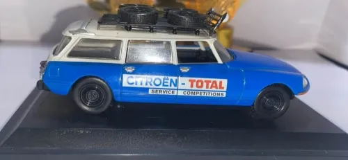 Miniature Citroen ID 21 Break assistance rallye 1970