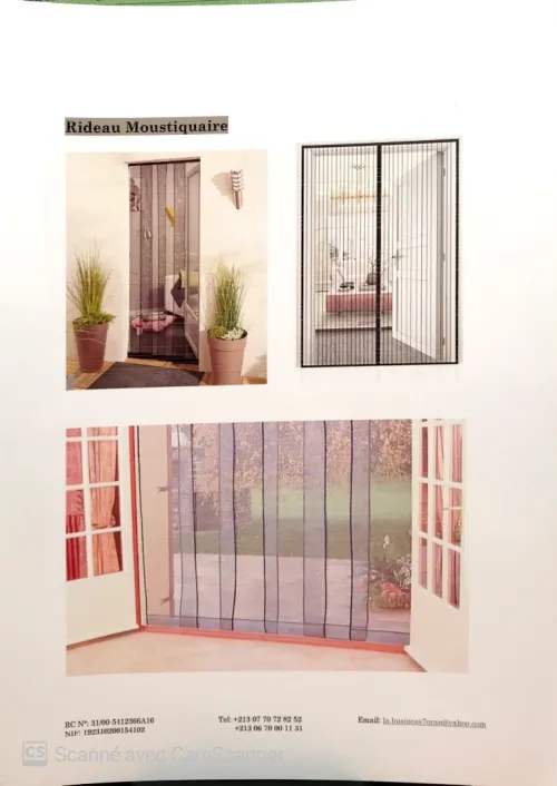Menuiserie en aluminium et PVC