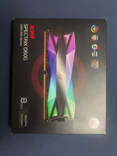 XPG Spectrix D60G DDR4 RGB Memory 2*8GO 3600 MHz