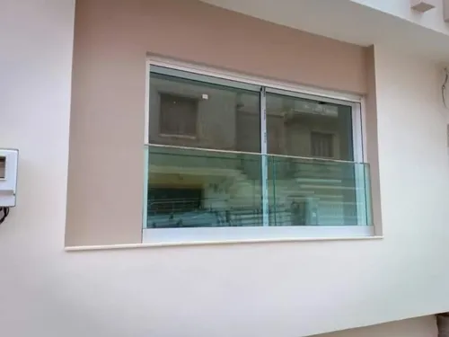 Balcons à panneaux en verre / en acier inox