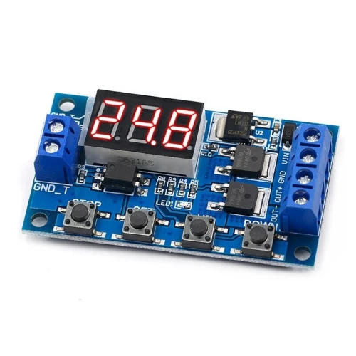 Arduino - Module Programmable Temporisation ( Relais 12v ou Double MOSFET DC 5-36V )