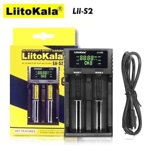 Arduino - Chargeur de batterie LiitoKala Lii-202 & Metama Lii-S2
