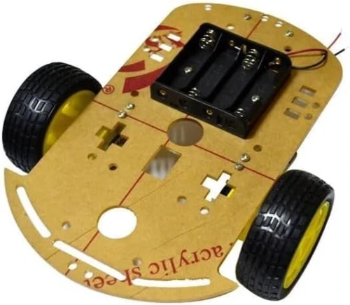 Arduino - Kits châssis de voiture robotisée intelligente 2 roues / 2 roues à double pont / 4 roues 