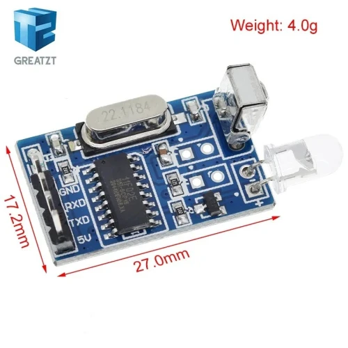 Arduino - décodeur à distance infrarouge 5V IR ( émetteur et récepteur )