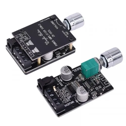 Arduino - ZK-502L Carte Amplificateur sans fil Bluetooth 5.0 ( 50Wx2)