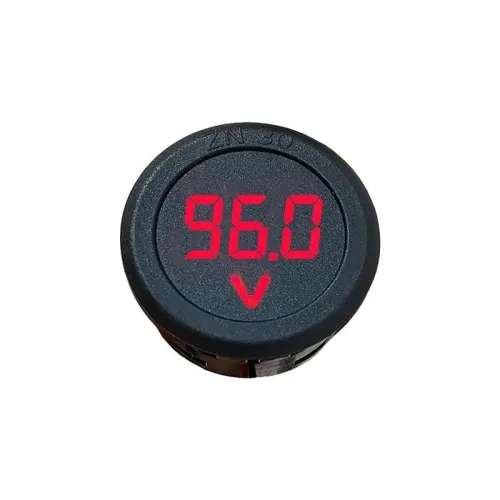 Voltmètre numérique ARDUINO circulaire LED à deux fils DC5-100V 