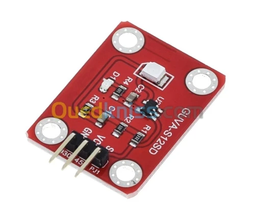 GUVA-S12SD CAPTEUR ULTRAVIOLET SOLAIRE ARDUINO RASPBERRY