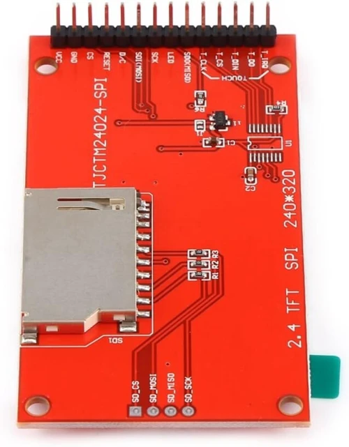Arduino - Afficheur LCD TFT Couleur 1,8" / 2.4" / 2.8" Pouce