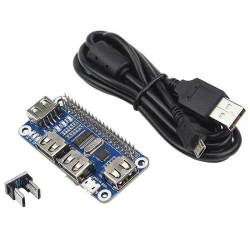 Hub USB Hat 4 Ports Raspberry Pi Arduino