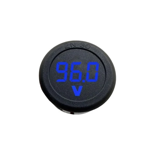 Voltmètre numérique ARDUINO circulaire LED à deux fils DC5-100V 