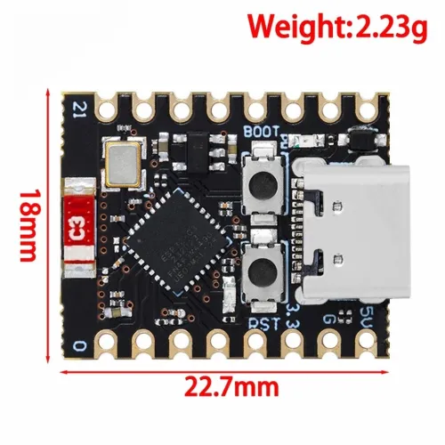 arduino - CARTE DE DÉVELOPPEMENT ESP32-C3 SUPER MINI WIFI BLUETOOTH 5.0 TYPE-C USB