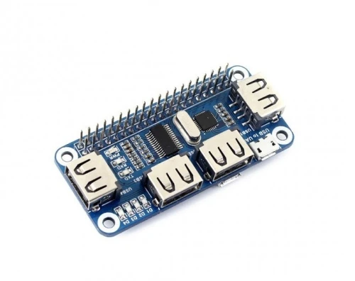 Hub USB Hat 4 Ports Raspberry Pi Arduino