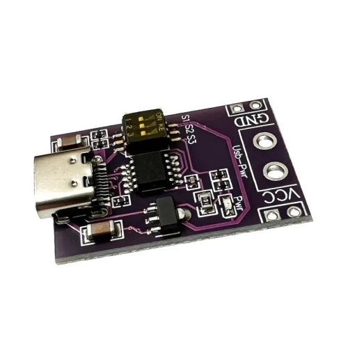 Détecteur de Charge rapide, type-c à DC ARDUINO
