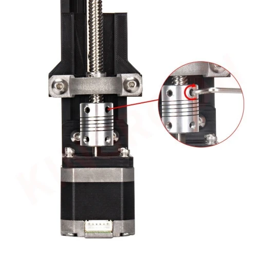 ARDUINO - Accouplement Flexible 5x8mm & 5x10mm Compatible avec les moteurs pas à pas NEMA 17 