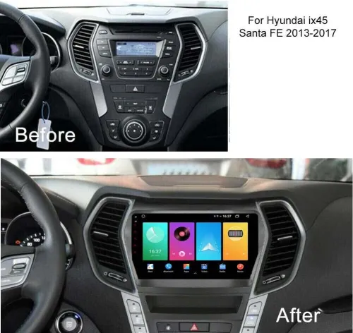 RADIO ANDROID Hyundai Santa Fe/Eon/h100/atos